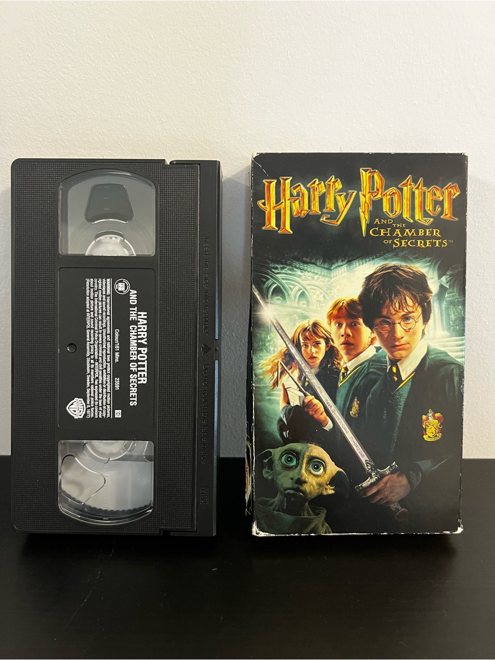 Harry Potter and the Chamber of Secrets VHS 2002 Warner Bros Tested Working
